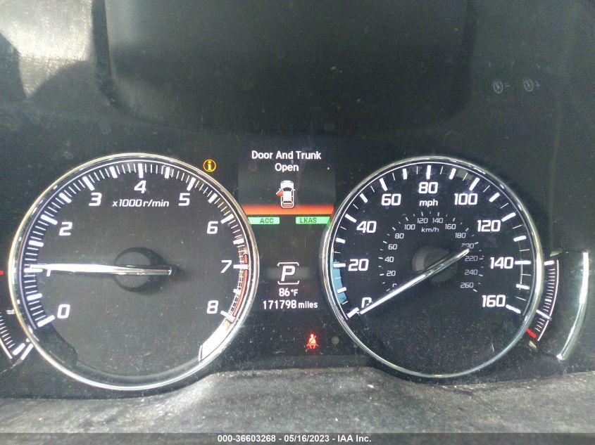 2014 ACURA RLX ADVANCE PKG JH4KC1F91EC000542