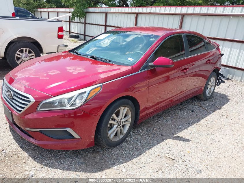 2016 HYUNDAI SONATA 2.4L SE - 5NPE24AFXGH277200