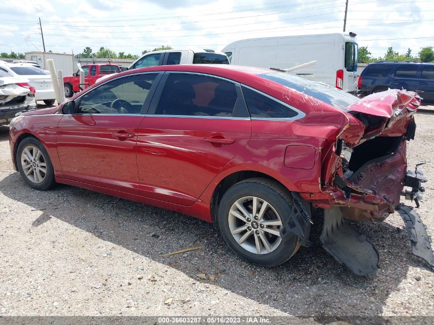 2016 HYUNDAI SONATA 2.4L SE - 5NPE24AFXGH277200