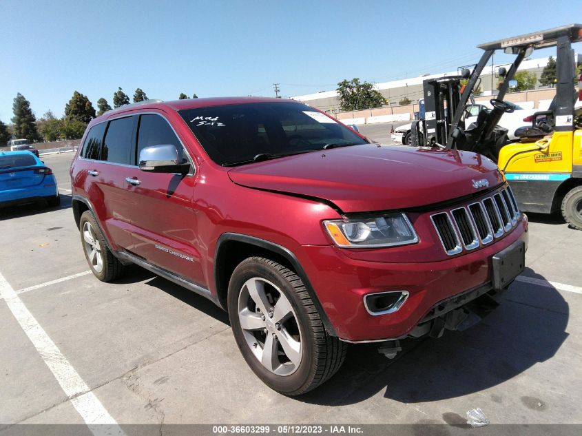2014 JEEP GRAND CHEROKEE LIMITED - 1C4RJFBG7EC545314