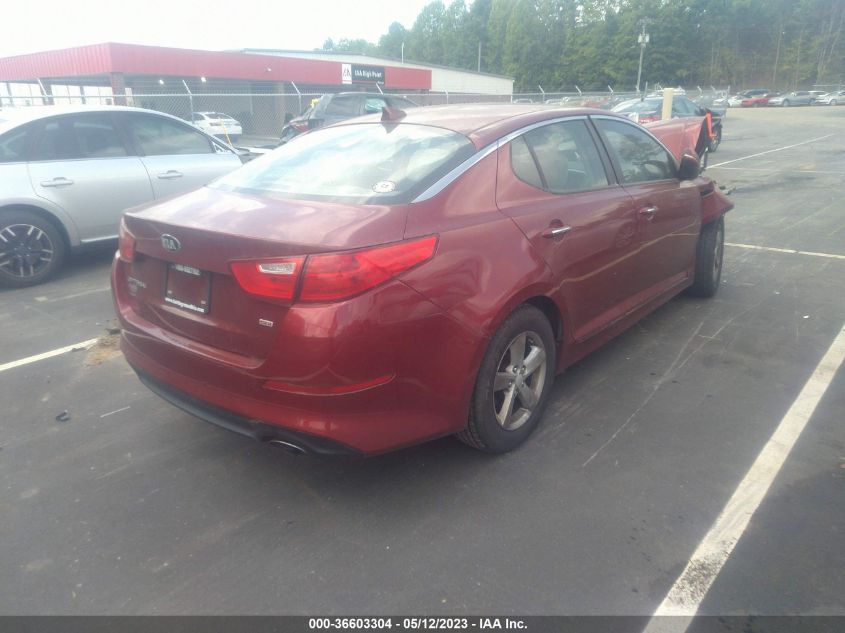 2014 KIA OPTIMA LX - 5XXGM4A79EG295319