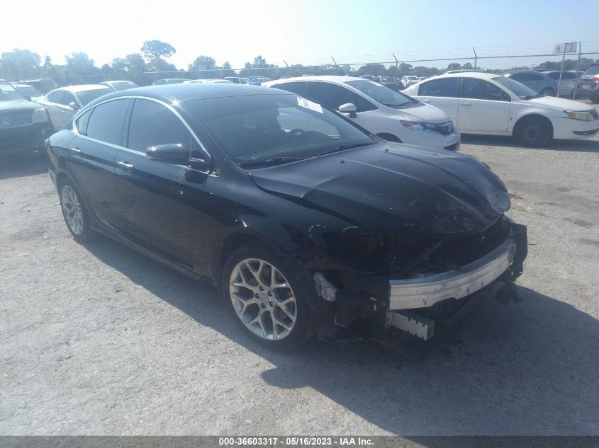 2015 CHRYSLER 200 C - 1C3CCCEG1FN512667