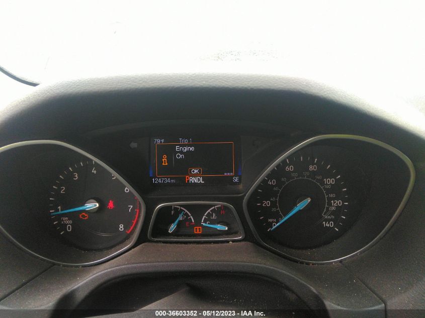 2017 FORD FOCUS SE - 1FADP3F22HL277255
