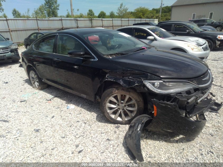2015 CHRYSLER 200 C - 1C3CCCCGXFN510323