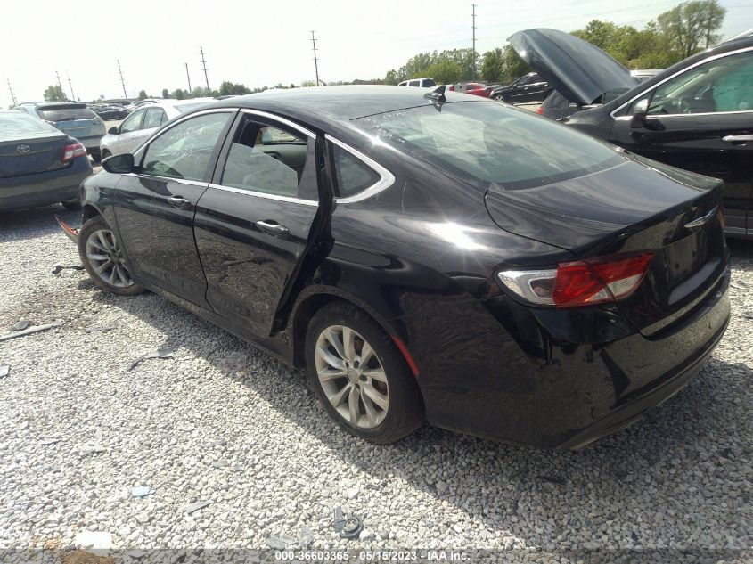 2015 CHRYSLER 200 C - 1C3CCCCGXFN510323