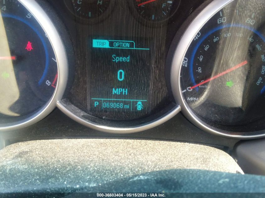 2015 CHEVROLET CRUZE LT - 1G1PC5SB8F7277330