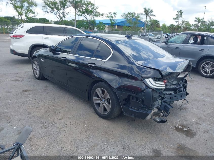 2013 BMW 5 SERIES 528I - WBAXG5C5XDDY31144