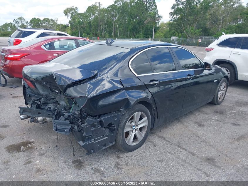 2013 BMW 5 SERIES 528I - WBAXG5C5XDDY31144