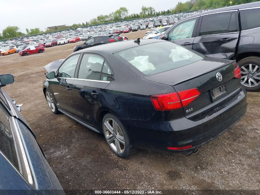 2015 VOLKSWAGEN JETTA SEDAN 2.0T GLI SE - 3VW5S7AJXFM415314