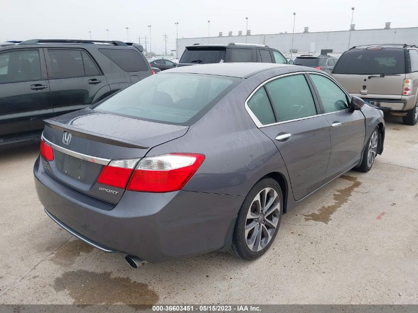 2015 HONDA ACCORD SEDAN SPORT - 1HGCR2F56FA162222