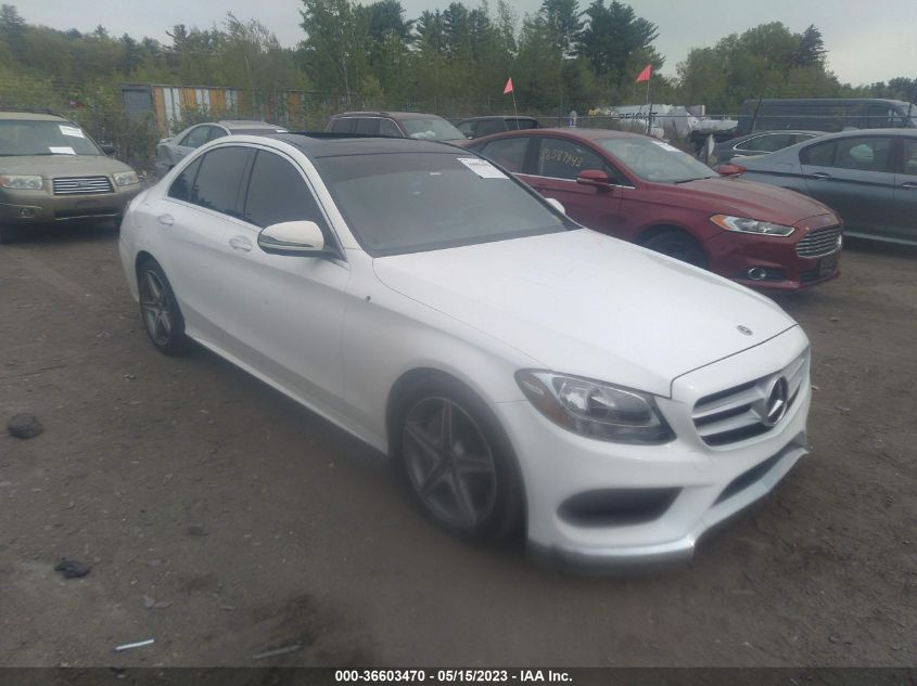 2017 MERCEDES-BENZ C-CLASS C 300 - 55SWF4KB2HU221383