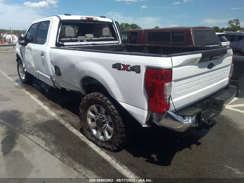 2022 FORD SUPER DUTY F-350 SRW XL/XLT/LARIAT 1FT7W3BT1NEF62540