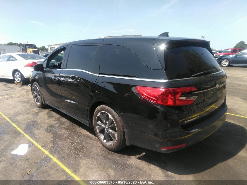 2022 HONDA ODYSSEY ELITE - 5FNRL6H9XNB012279