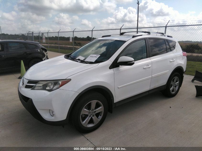 2015 TOYOTA RAV4 XLE - 2T3WFREV3FW228435