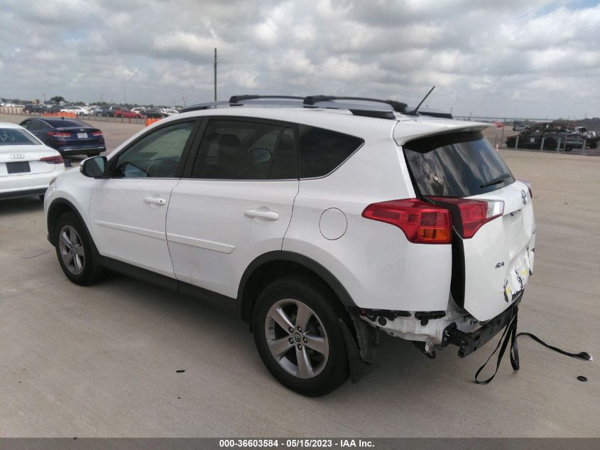 2015 TOYOTA RAV4 XLE - 2T3WFREV3FW228435