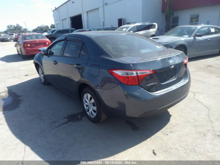 2015 TOYOTA COROLLA L/LE/S/S PLUS/LE PLUS - 2T1BURHEXFC390329