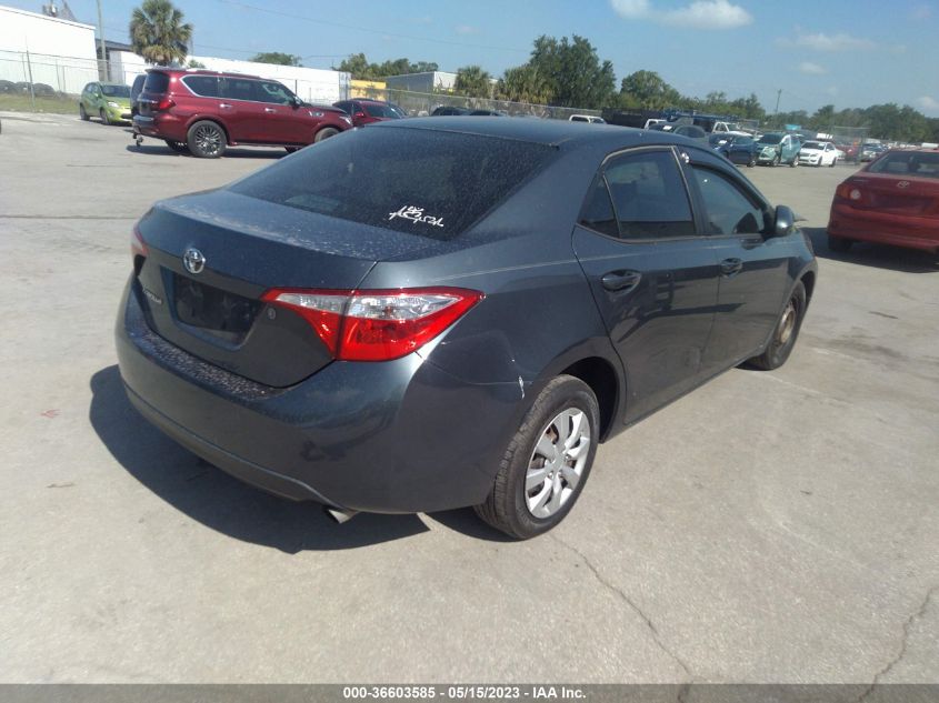 2015 TOYOTA COROLLA L/LE/S/S PLUS/LE PLUS - 2T1BURHEXFC390329