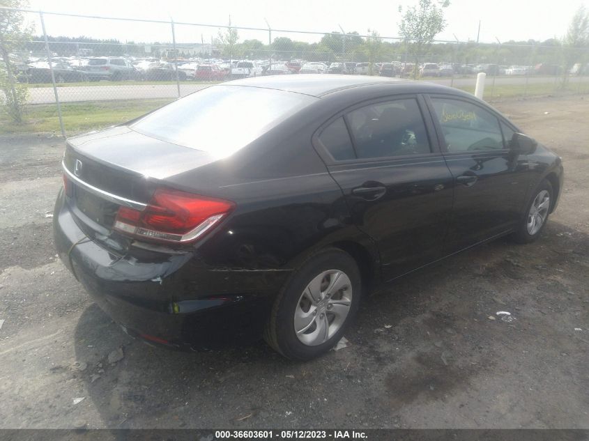 2014 HONDA CIVIC SEDAN LX - 2HGFB2F54EH516448