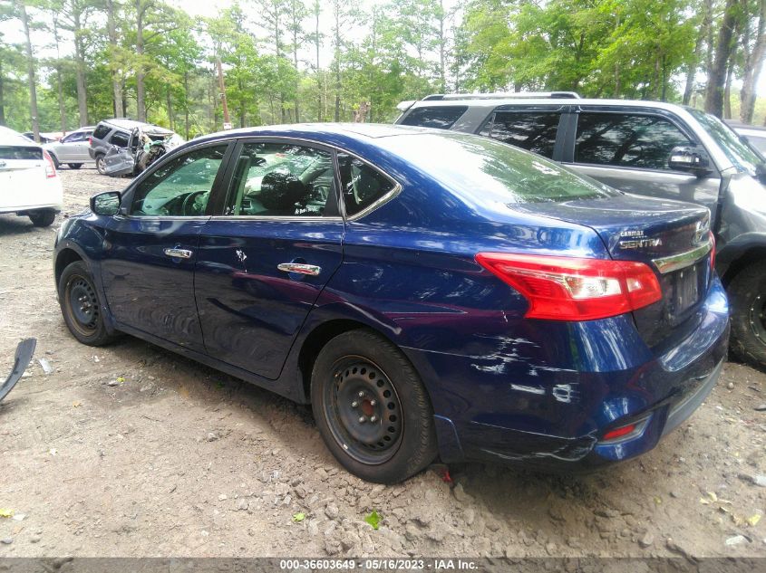 2016 NISSAN SENTRA S - 3N1AB7AP8GY336615