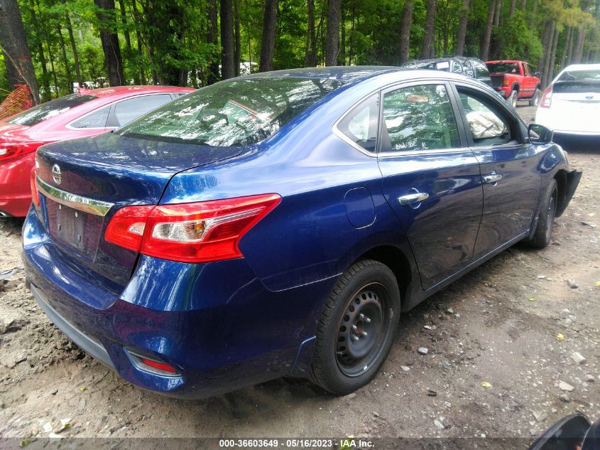 2016 NISSAN SENTRA S - 3N1AB7AP8GY336615