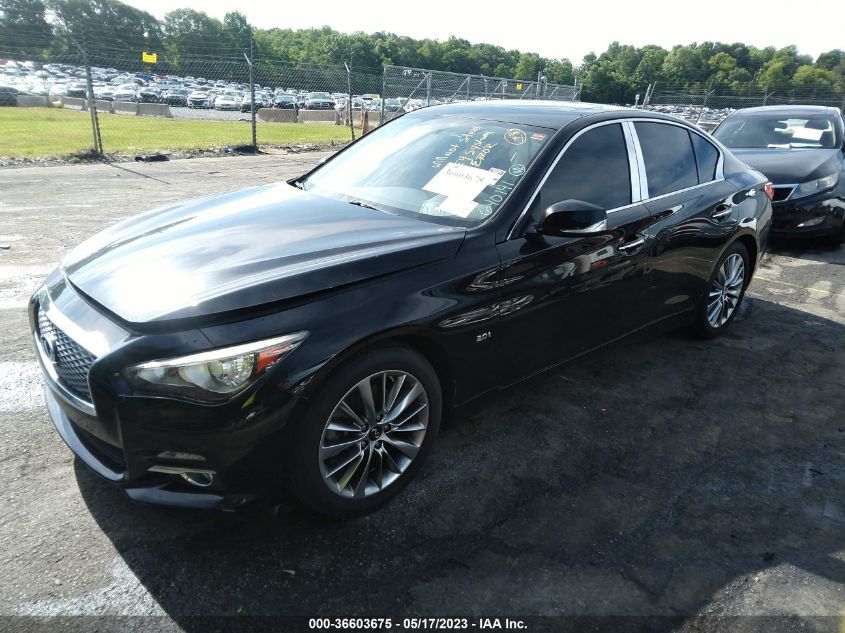 2017 INFINITI Q50 2.0T - JN1CV7AP2HM640141
