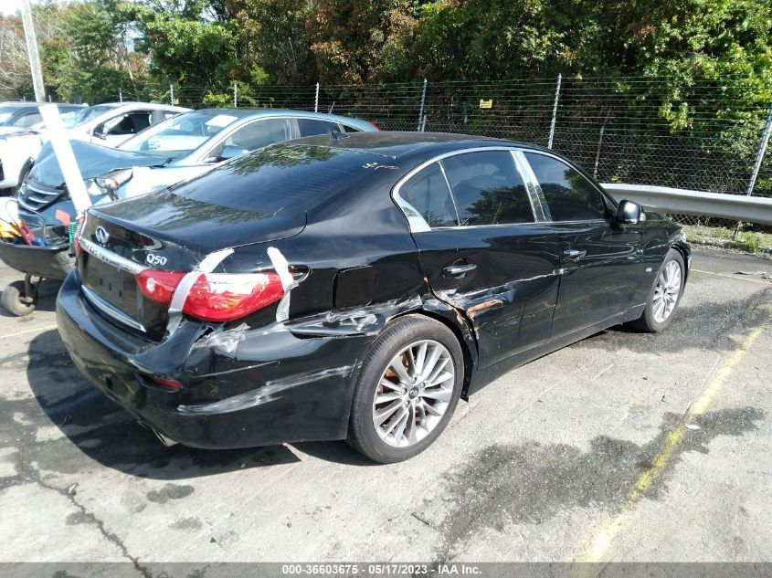 2017 INFINITI Q50 2.0T - JN1CV7AP2HM640141