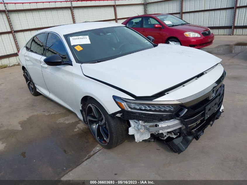 2022 HONDA ACCORD SEDAN SPORT SE - 1HGCV1F42NA062825