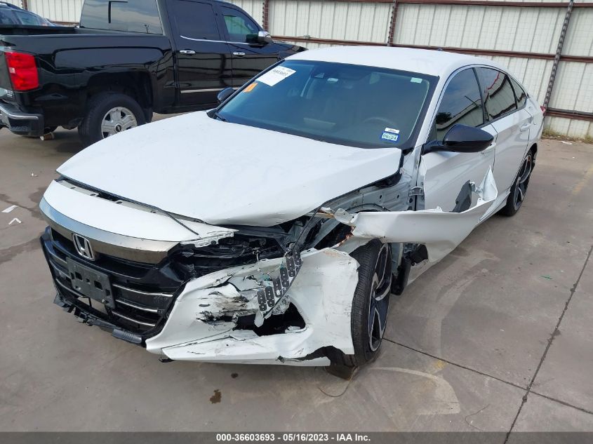 2022 HONDA ACCORD SEDAN SPORT SE - 1HGCV1F42NA062825