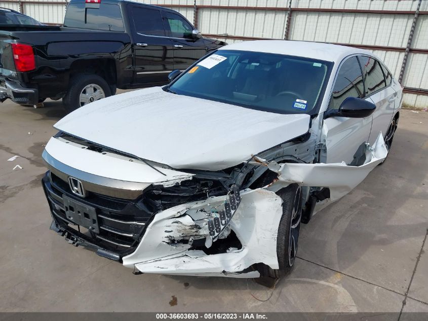 2022 HONDA ACCORD SEDAN SPORT SE - 1HGCV1F42NA062825