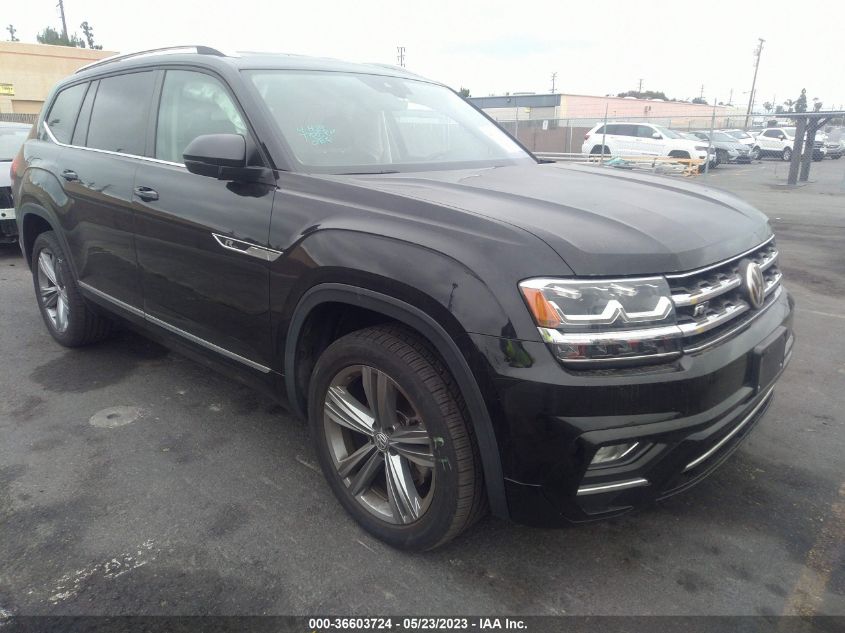2018 VOLKSWAGEN ATLAS 3.6L V6 SE W/TECHNOLOGY - 1V2FR2CA6JC559633