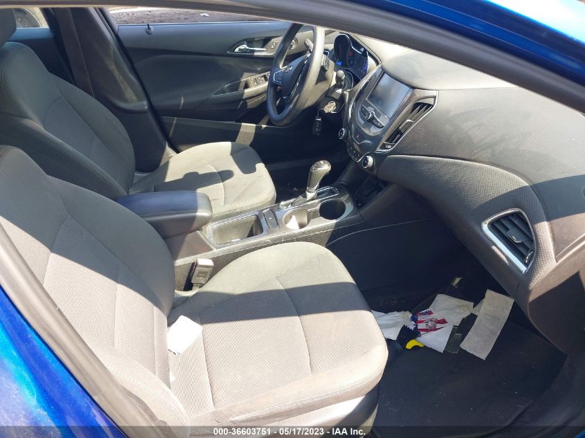 2017 CHEVROLET CRUZE LT - 1G1BE5SM6H7230841