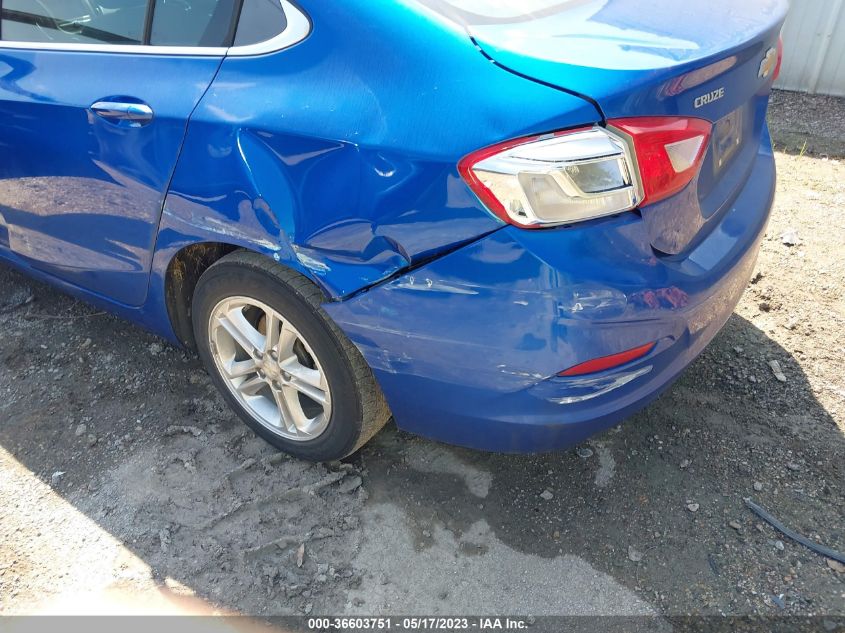 2017 CHEVROLET CRUZE LT - 1G1BE5SM6H7230841