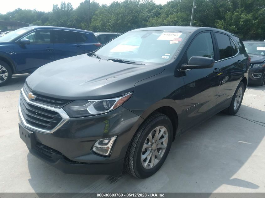 2021 CHEVROLET EQUINOX LT - 3GNAXUEV1ML380025