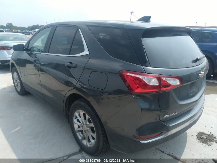 2021 CHEVROLET EQUINOX LT - 3GNAXUEV1ML380025