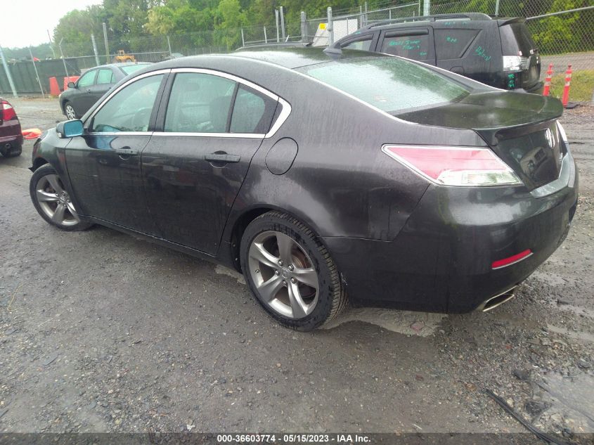 2013 ACURA TL TECH - 19UUA9F52DA002601