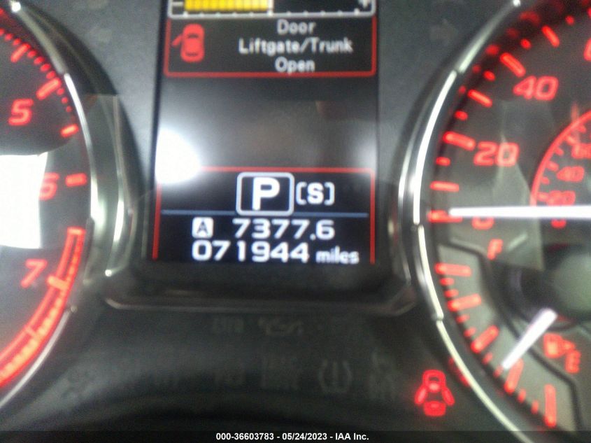 2015 SUBARU WRX PREMIUM - JF1VA1D60F8833482