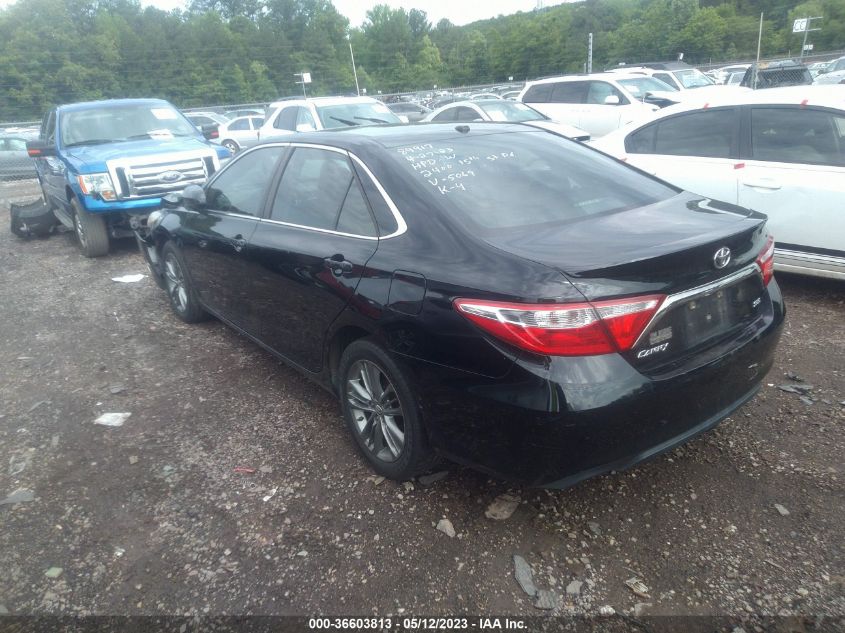 2016 TOYOTA CAMRY XLE/SE/LE/XSE - 4T1BF1FK7GU250694