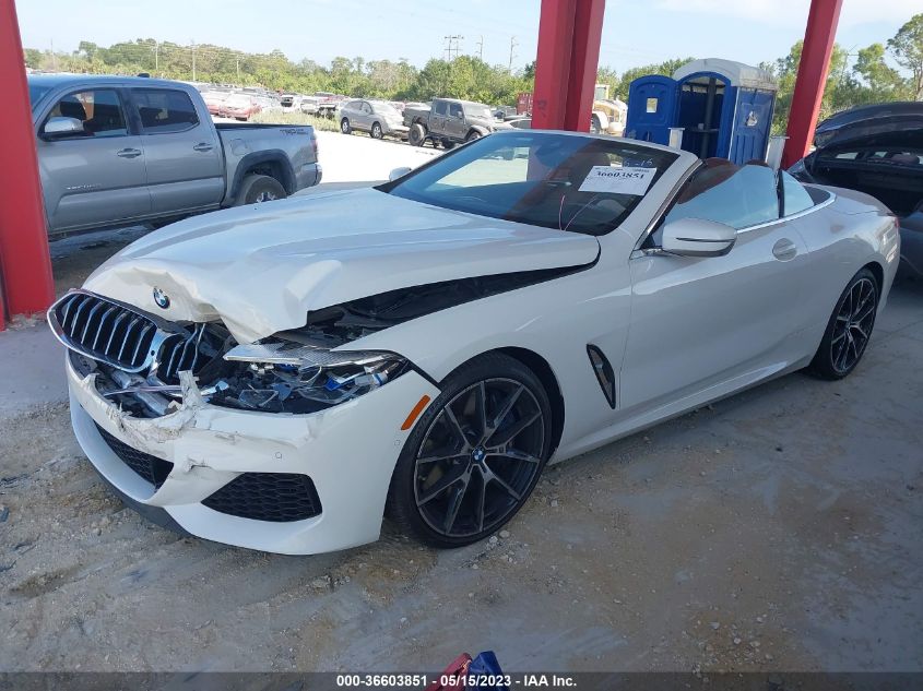 2019 BMW 8 SERIES M850I XDRIVE - WBAFY4C59KBX39065