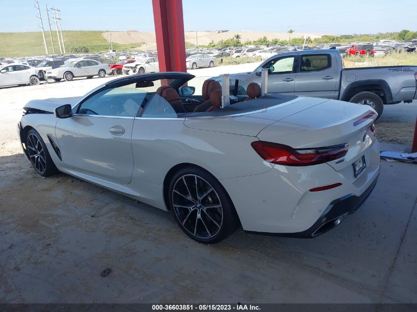 2019 BMW 8 SERIES M850I XDRIVE - WBAFY4C59KBX39065