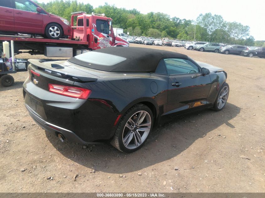 2017 CHEVROLET CAMARO 1LT - 1G1FB3DS1H0201749