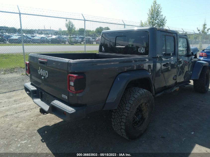 2022 JEEP GLADIATOR OVERLAND - 1C6HJTFG9NL161059