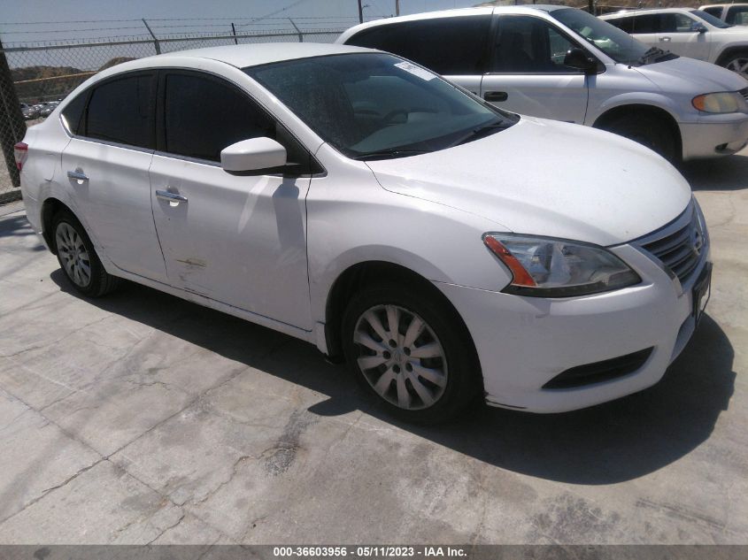 2015 NISSAN SENTRA SV - 3N1AB7AP8FY382105