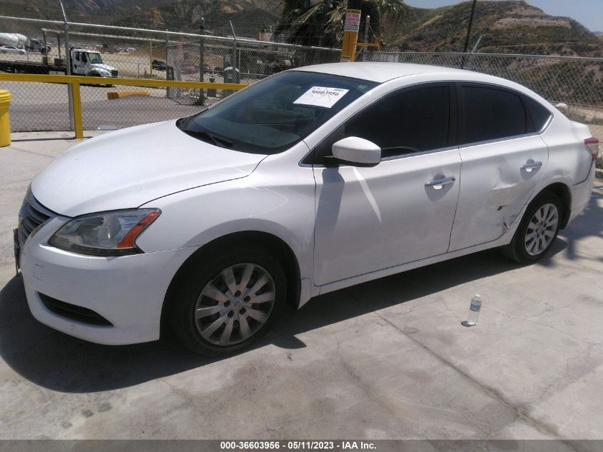 2015 NISSAN SENTRA SV - 3N1AB7AP8FY382105