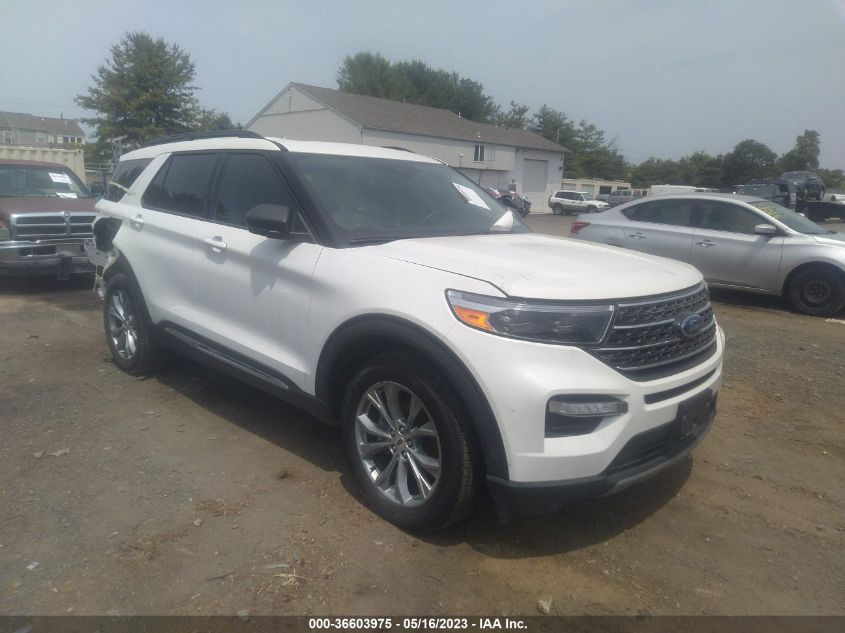 2022 FORD EXPLORER XLT - 1FMSK8DH1NGA78606