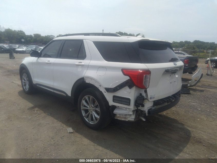 2022 FORD EXPLORER XLT - 1FMSK8DH1NGA78606