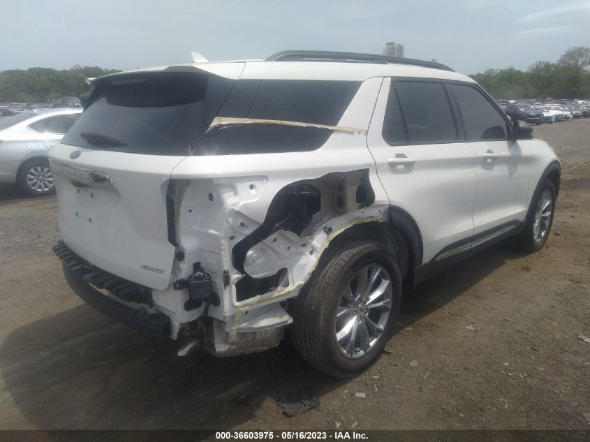 2022 FORD EXPLORER XLT - 1FMSK8DH1NGA78606