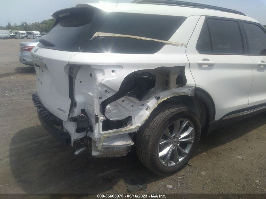 2022 FORD EXPLORER XLT - 1FMSK8DH1NGA78606