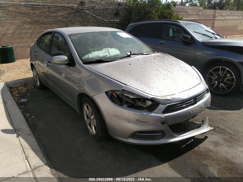 2015 DODGE DART SXT - 1C3CDFBB8FD140838
