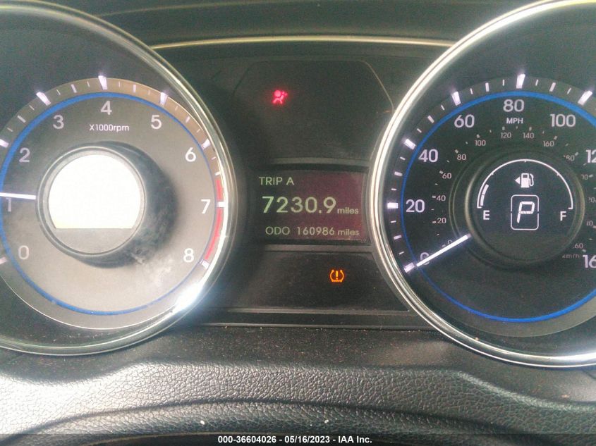 2013 HYUNDAI SONATA GLS PZEV - 5NPEB4AC9DH614344