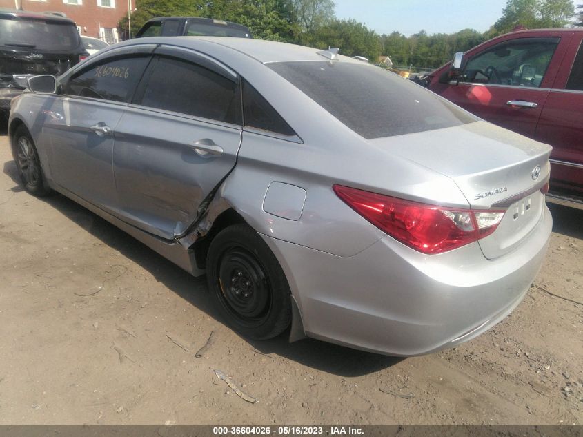 2013 HYUNDAI SONATA GLS PZEV - 5NPEB4AC9DH614344